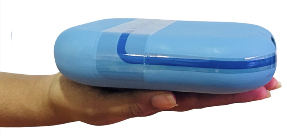 FootScan Home device in hand