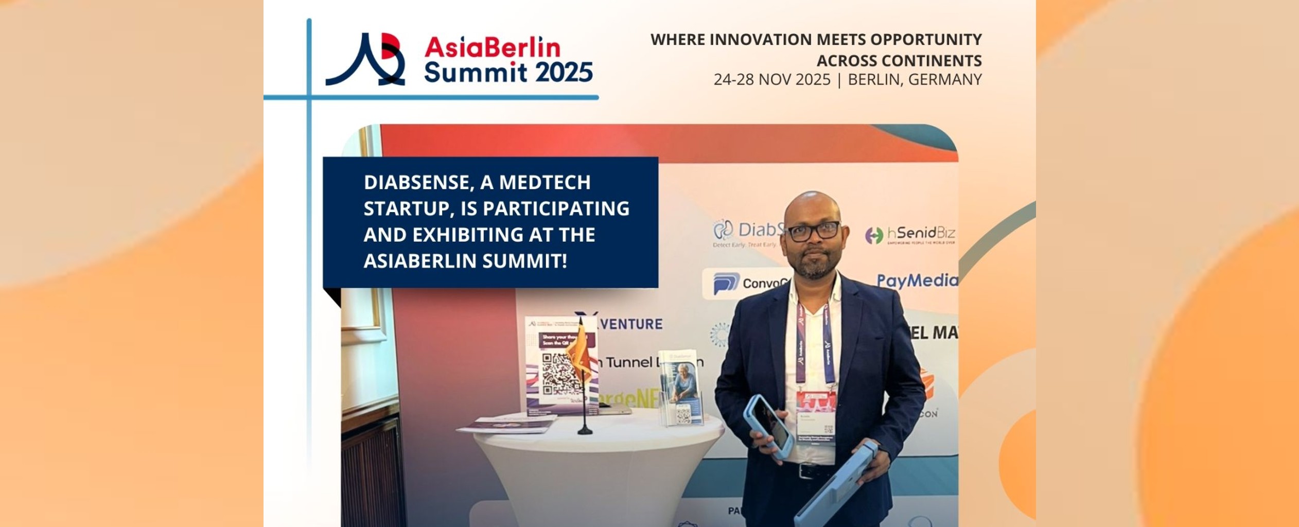 DiabSense Showcases Its Foot-Imaging Platform at AsiaBerlin Summit 2025